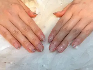 ショート パンダ ネイルのネイルデザイン