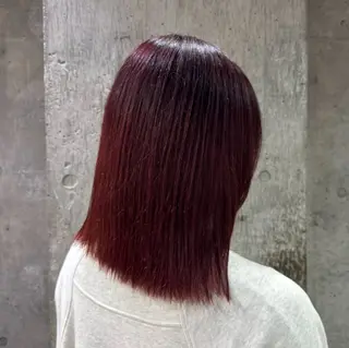 ミディアム 艶カラー/髪質改善 🩶Yukiのヘアスタイル