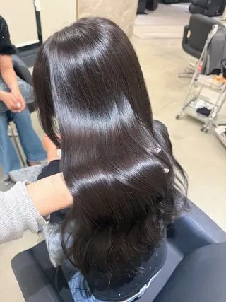 ロング カラー caho/大阪梅田 韓国ヘア♡のヘアスタイル