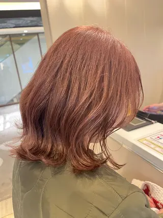 ミディアム カラー number_mai 🪽のヘアスタイル