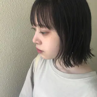 ミディアム kiyono ⭐︎ダブルカラーのヘアスタイル