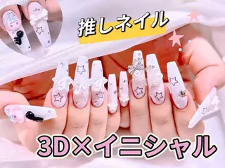 ネイル 長さだし専門店 M2 rikaのネイルデザイン