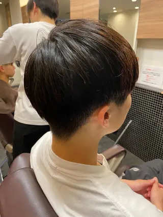 ショート メンズ メンズパーマモデル 大募集中のヘアスタイル
