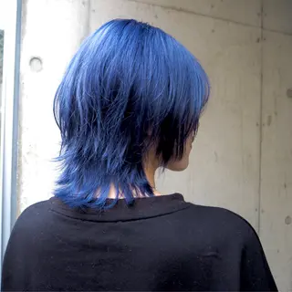 ショート カラー 似合わせレイヤー/ ケアパーマ/高倉のヘアスタイル