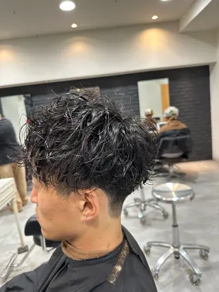 メンズ 長谷川 寛のヘアスタイル