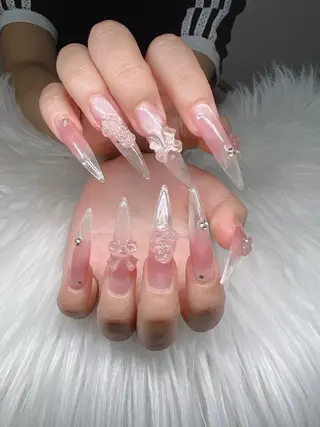 ネイル Lee Nails チップ長さだし専門店のネイルデザイン