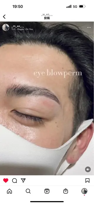アイブロウ WAVY Maoのマツエク・マツパデザイン
