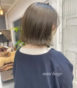 ショート カラー 鈴木早記 insta →saki_03sのヘアスタイル