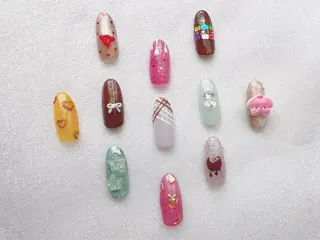 ネイル Cherie PINKのネイルデザイン