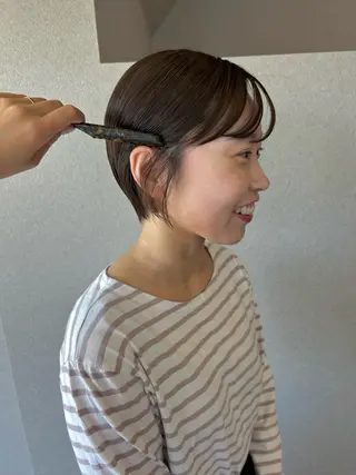 ショート Fujii Naoのヘアスタイル