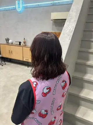 ミディアム カラー 【U】 manakaのヘアスタイル