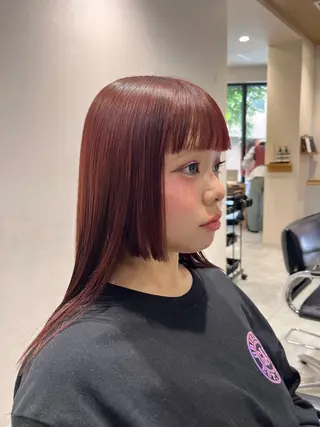 カラー ブリーチ/縮毛矯正 ❤️‍🔥シンノスケのヘアスタイル
