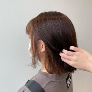 ミディアム カラー Rubik's 梅田茶屋町/叶莉のヘアスタイル