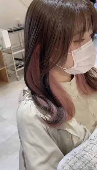 カラー will こむぎのヘアスタイル