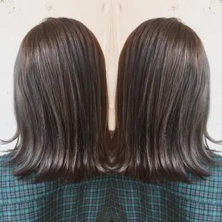 ミディアム カラー レイヤー/大人メンズ パーマ🌀 平島拓也のヘアスタイル