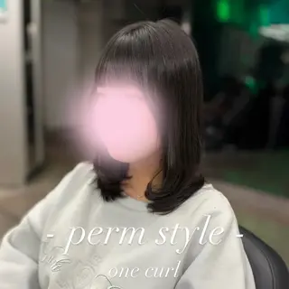 ミディアム パーマ miyu ✧のヘアスタイル