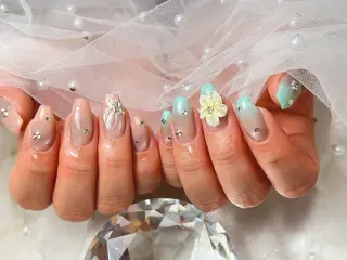 ネイル bijou nails 蓮のネイルデザイン