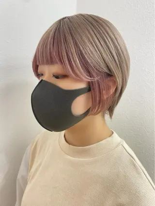 カラー 中村 彩夏のヘアスタイル