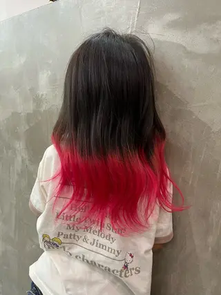 ミディアム XIA AIMIのヘアスタイル
