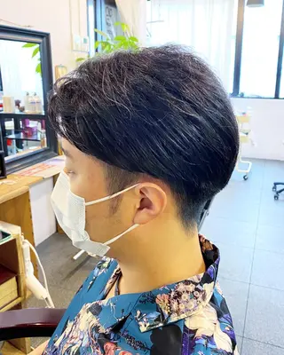 ショート メンズ 元住吉プランツヘアー ☘️まるやま☘️のヘアスタイル