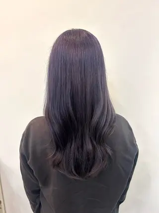 ロング カラー FUKA🎀🩶 / 韓国風ヘアのヘアスタイル