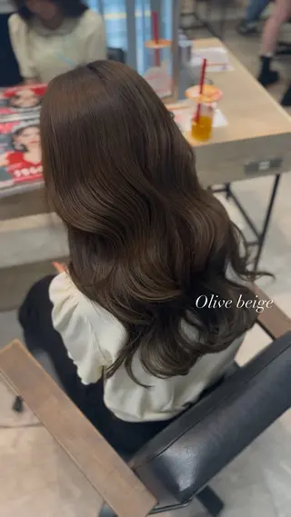 ロング カラー レイヤー⌇アレンジ ⌇misato🩶のヘアスタイル