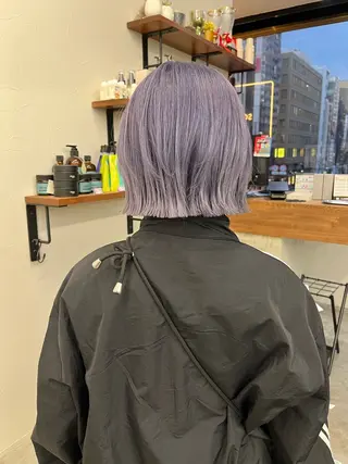 ショート カラー 横浜/ブリーチ/ ダブルカラー/RINのヘアスタイル