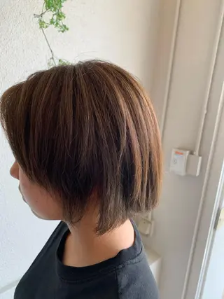 カラー 髪質改善/艶感カラー 田中 陵のヘアスタイル