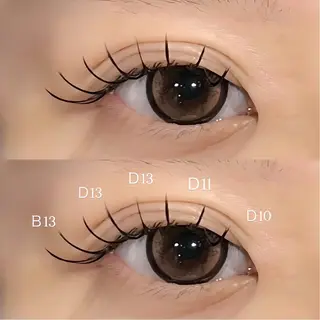 マツエク・マツパ Belle fee 伊藤のマツエク・マツパデザイン