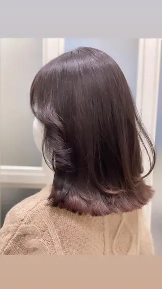 ミディアム Yuka ∥ 深層筋 ×睡眠改善ヘッドスパのヘアスタイル