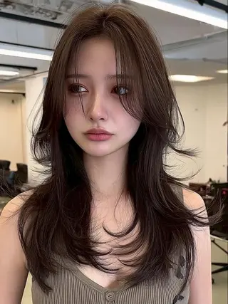 セミロング MARIN /天王寺 🤍のヘアスタイル