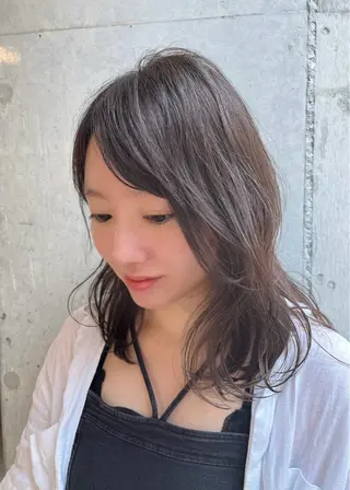 ミディアム davin中目黒 KATOのヘアスタイル