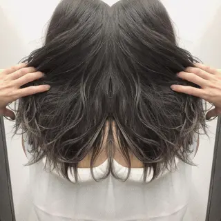 ロング カラー 🇺🇸龍ヶ崎ブリ ーチカラー🌴政野のヘアスタイル