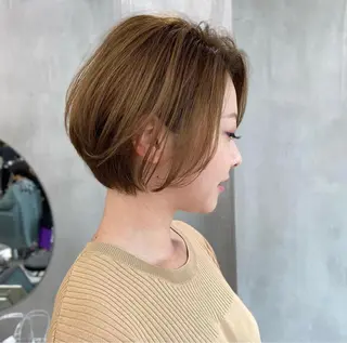ショート 👑ボブはお任せ ミヤノ👑のヘアスタイル