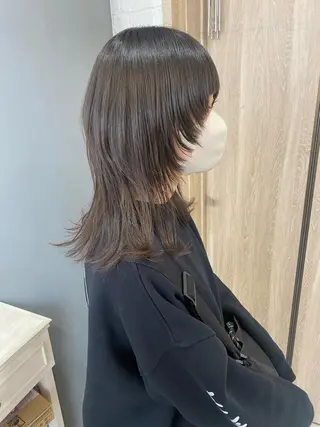 ミディアム FUJII MARINのヘアスタイル