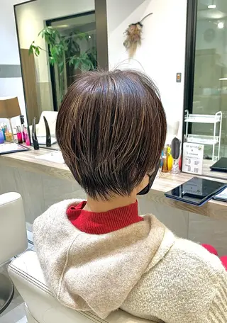 ショート 東 大介/骨格矯正カットのヘアスタイル