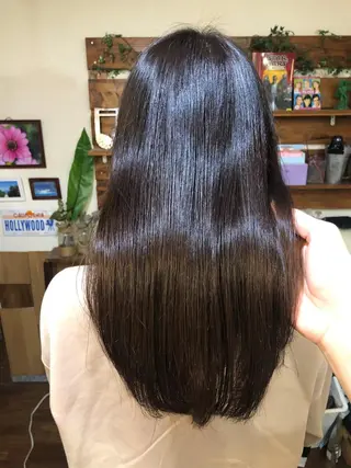 ロング 縮毛矯正の達人 ☆ 松本のヘアスタイル