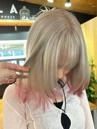 ショート カラー マナ /透明感カラー🩰のヘアスタイル