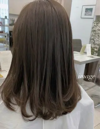 セミロング カラー カラーモデル募集🫐 koukiのヘアスタイル