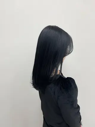 セミロング カラー 透明感カラー⭐️ Takumaのヘアスタイル