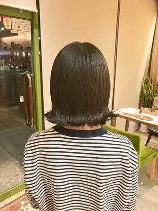 ミディアム 森田 研司のヘアスタイル