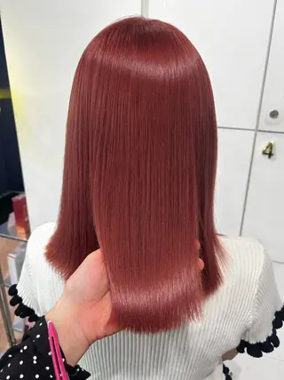 ミディアム ブリーチ透明感カラー 🍀mizuki🍀のヘアスタイル