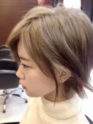 ショート 浅川 実行のヘアスタイル