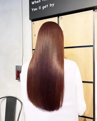 ロング カラー パーマ 💎髪質改善専門 jewel boxのヘアスタイル