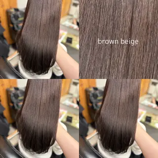 ロング カラー まつ毛パーマ/ ゆうかのマツエク・マツパデザイン