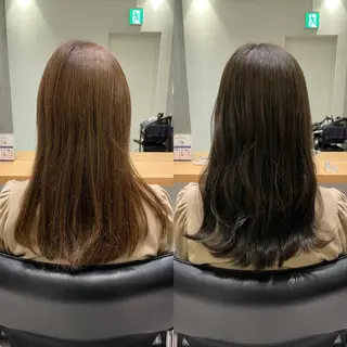 ロング カラー 髪質改善ヘアケア 艶髪特化/上田のヘアスタイル