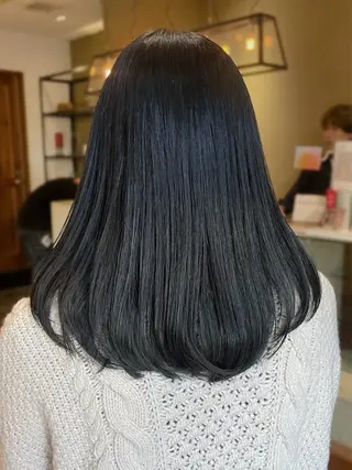 ロング カラー スエキ タクミ／昭島のヘアスタイル