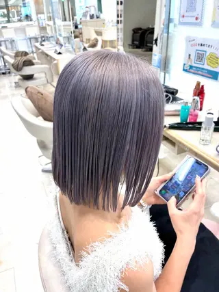ショート カラー 暖色/ブリーチカラー 🎀 M i k uのヘアスタイル