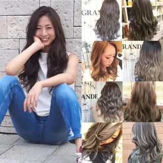 セミロング ハイトーン得意😍 Lumiereのヘアスタイル
