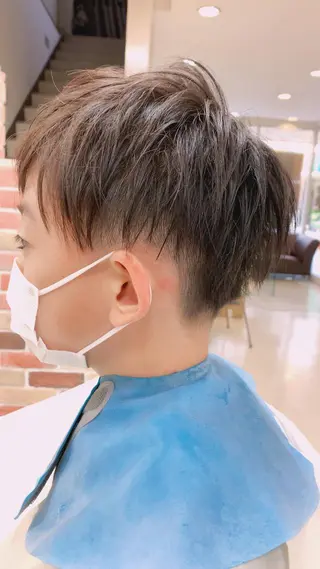 ショート メンズ キッズ Cecilhair なんば店    岩川のヘアスタイル